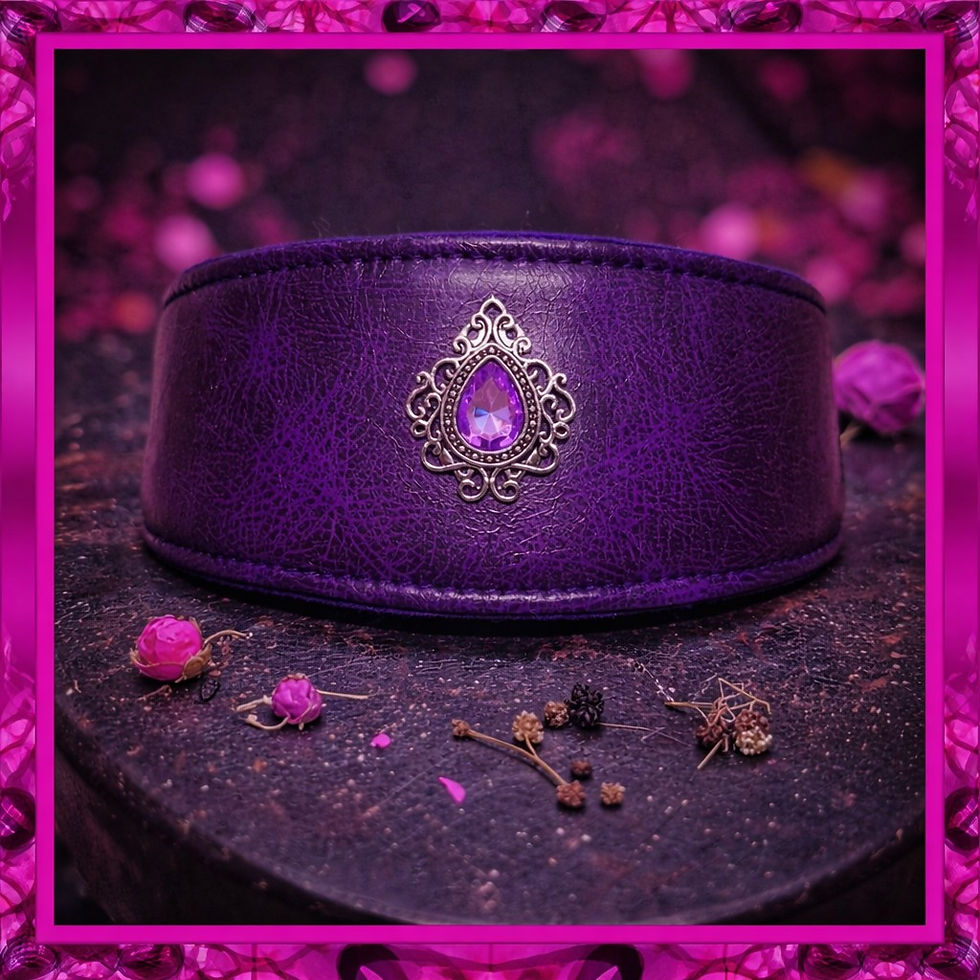 Thumbnail: " AMPHORE VELVET "  in tollem Statement Lila  