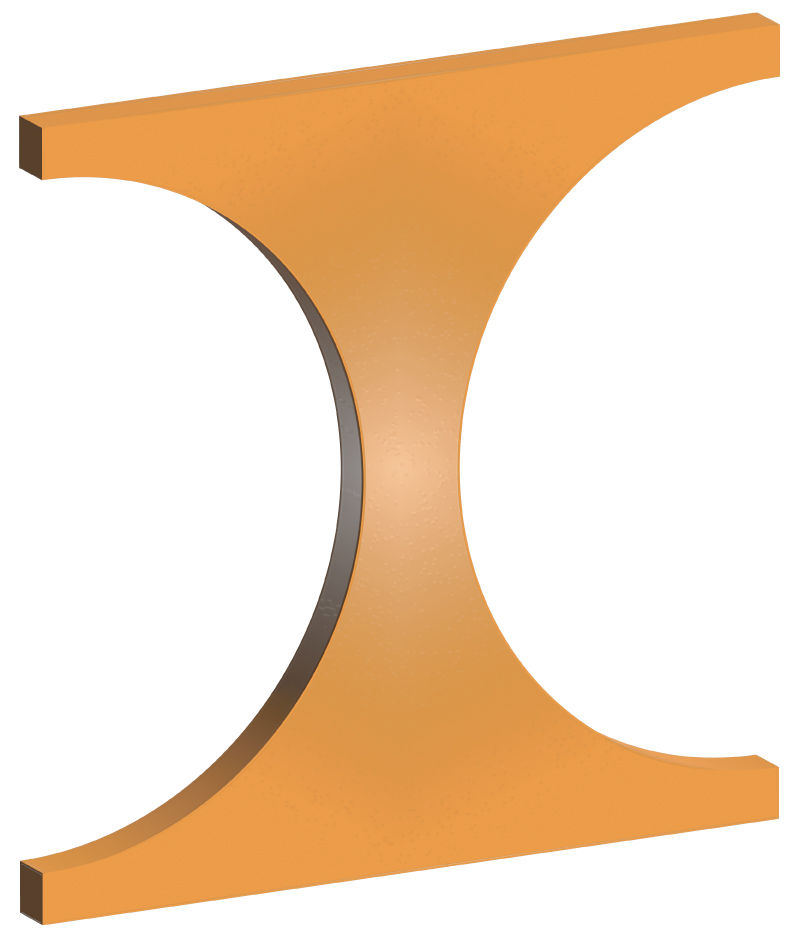Thumbnail: Dieter Hour Glass - Acrylic Bronze