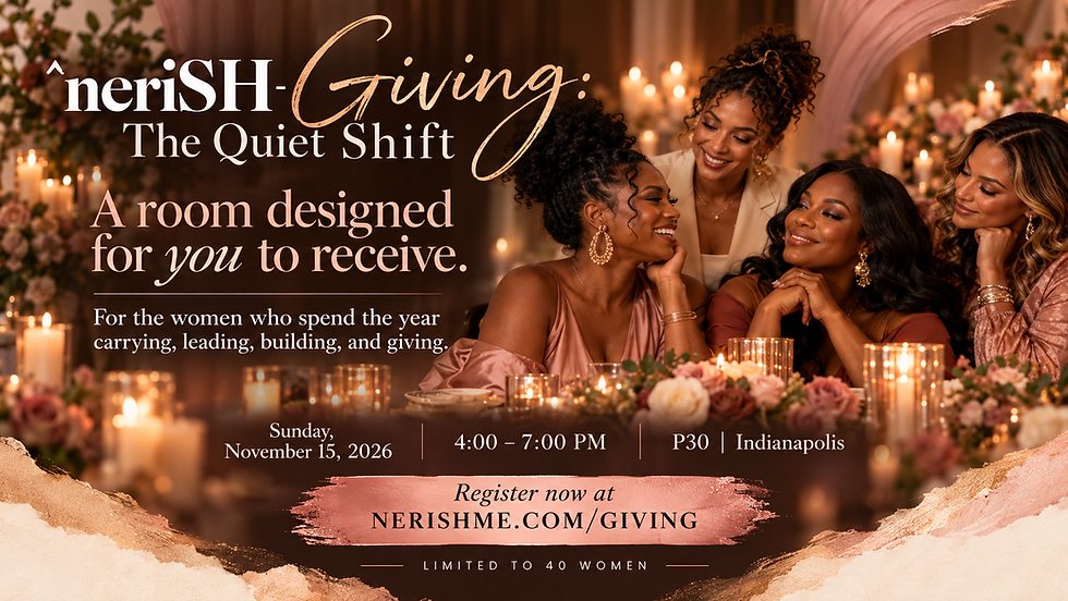 ˈneriSH-Giving: The Quiet Shift