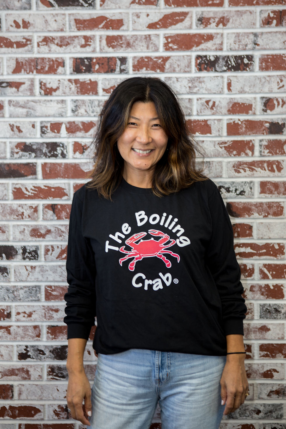 FOH/BOH Ladies Black Long Sleeve Tee