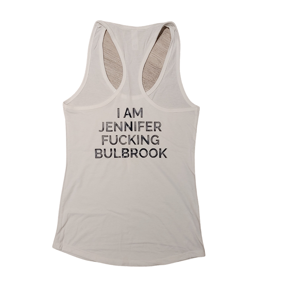 Thumbnail: Ladies Racerback Sub Logo Tank Top With Customized Back