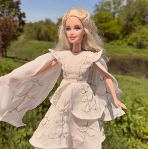 White Folklore Dress