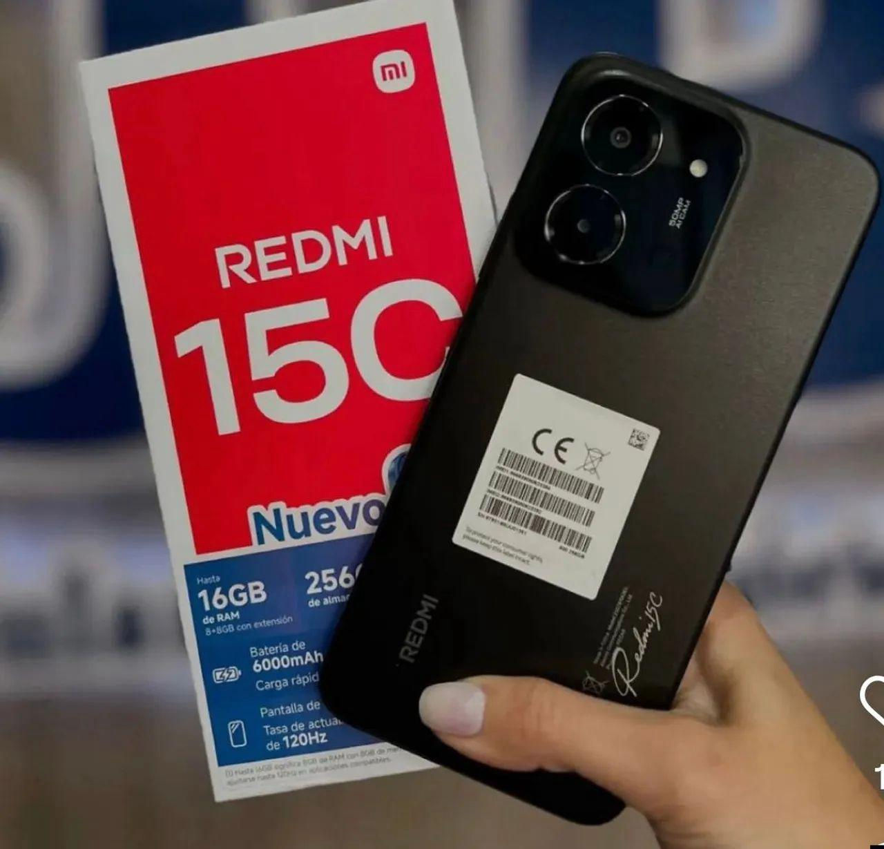 Celular Xiaomi Redmi 15c 256gb 8gb Ram Dual Sim Preto