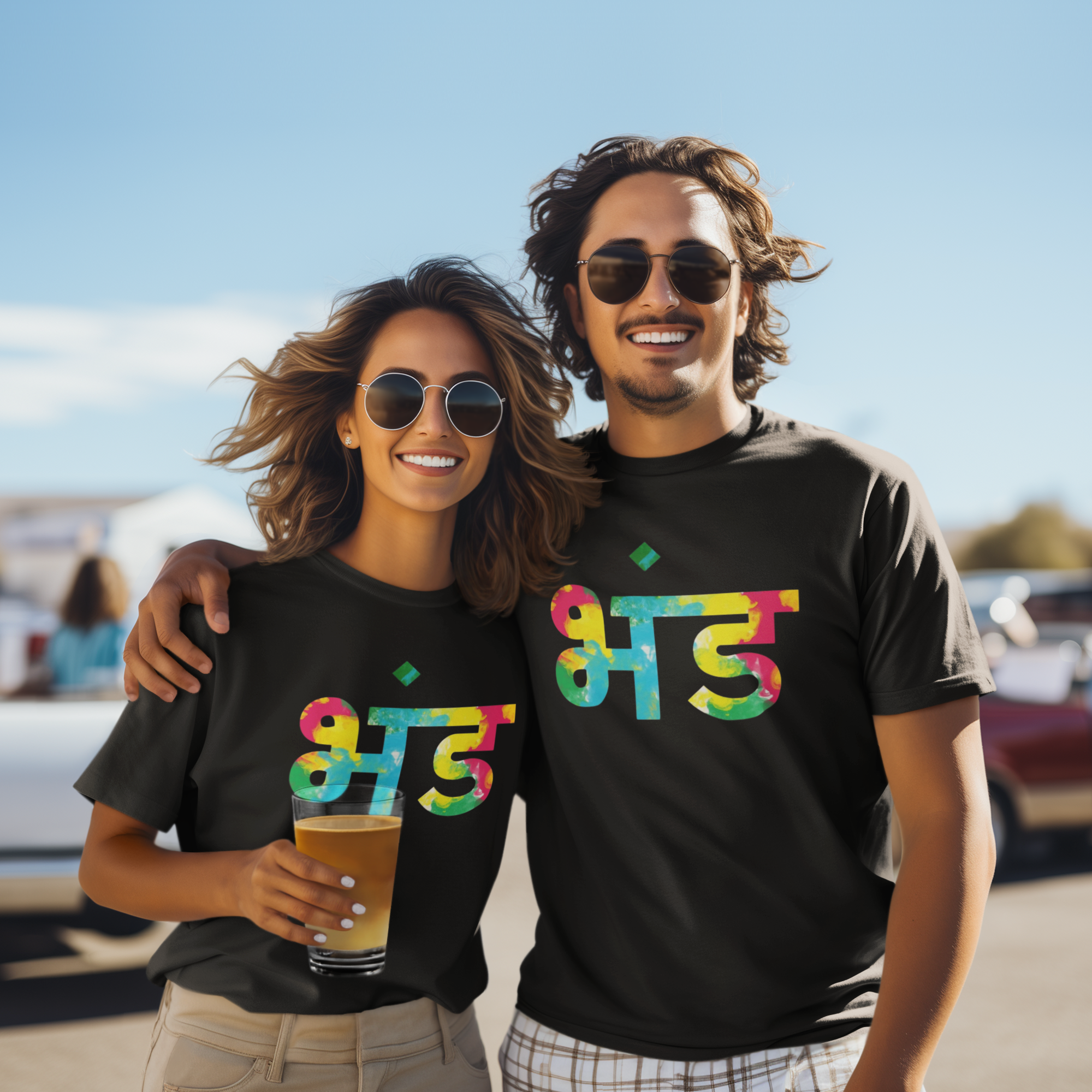 Bhand Couple Tshirts