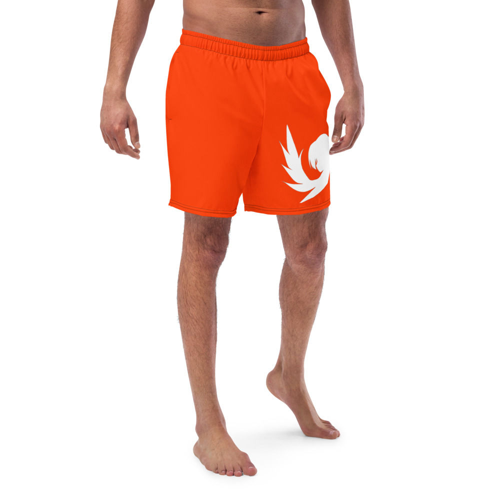 Men's swim trunks Orange Red