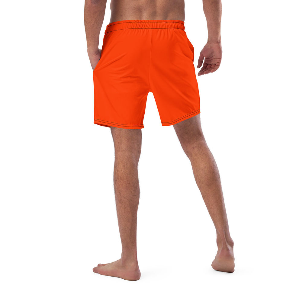 Thumbnail: Men's swim trunks Orange Red