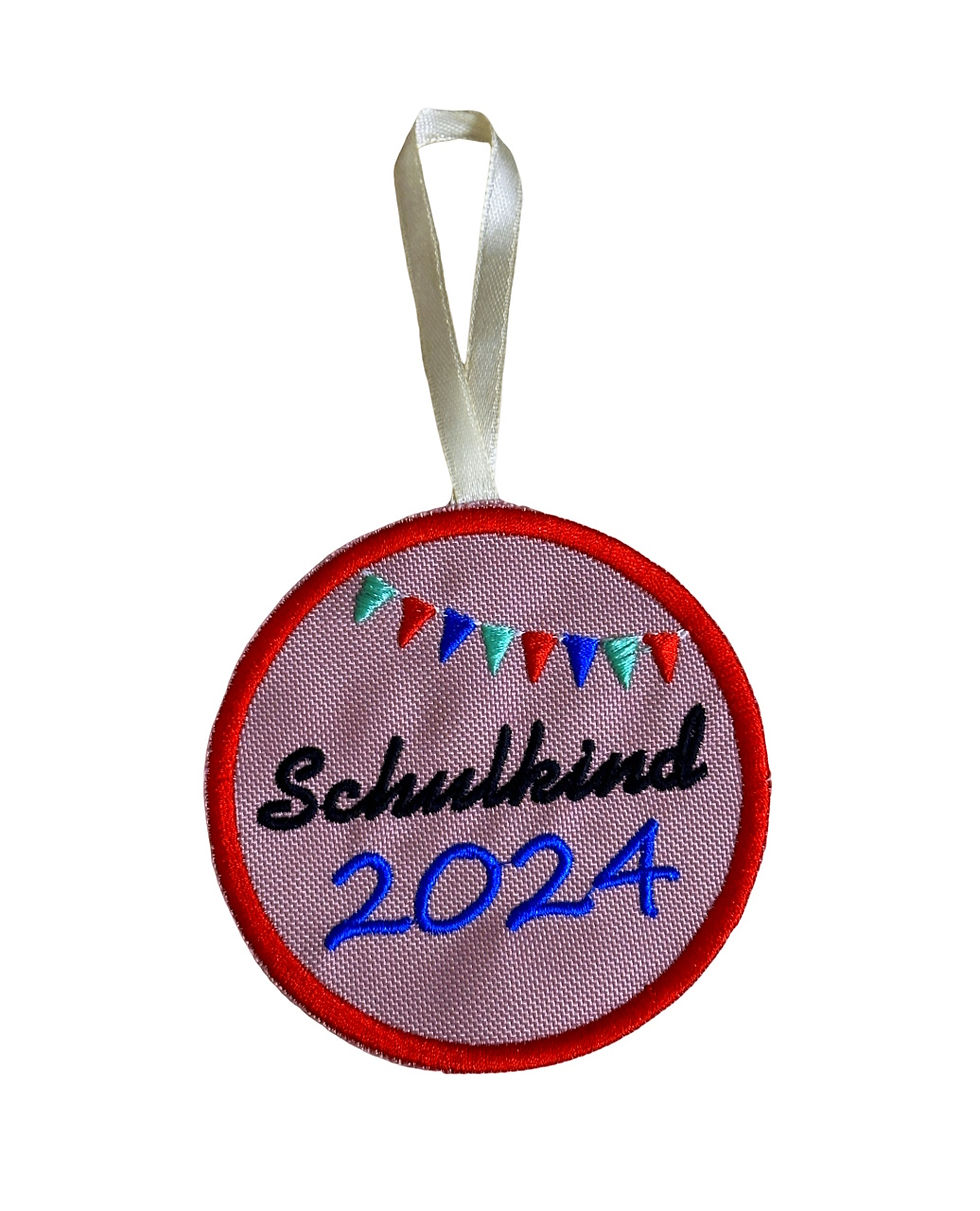 Miniaturbild: Anhänger, Name, Schulkind Ranzen Schultüte Einschulung Zuckertüte Schule