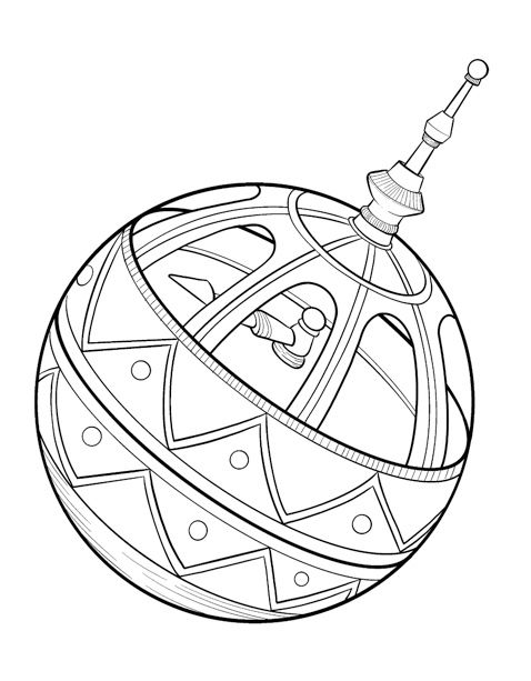 Liahona Coloring Page