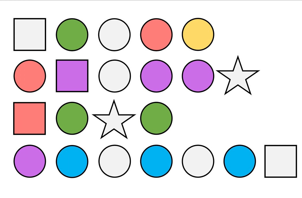 Small and Simple Faith - verse 2 color code