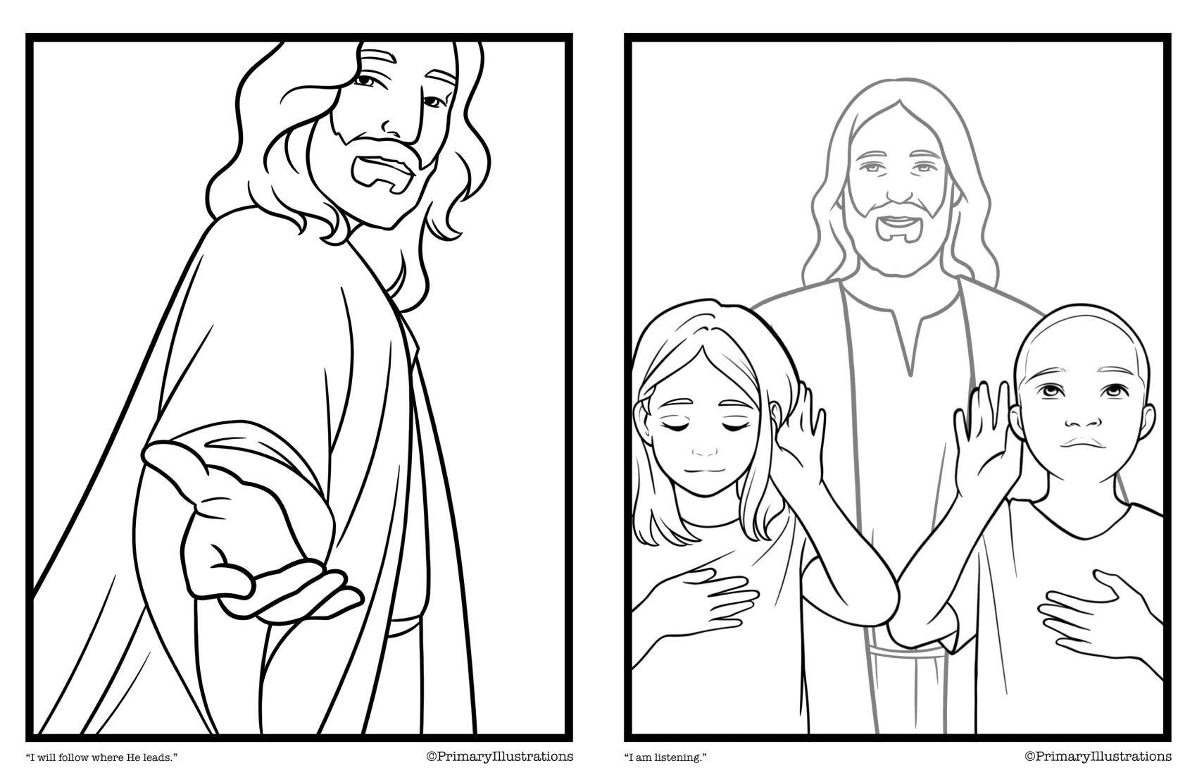 The Liahona - coloring pages
