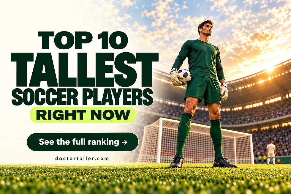 4 Myths About the Tallest Soccer Players