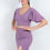 Miniaturbild: Muse -Shiny Lilac Skirt & Wave SleeveTop Tango Set