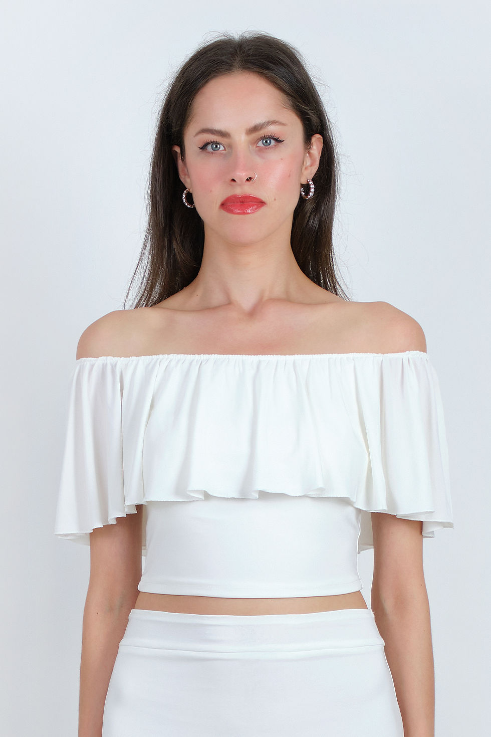 Thumbnail: Flywheel White Tango Skirt & Tango Top Set