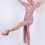 Miniaturbild: Daphne - Powder Pink  Sequin  Skirt / Iris - Powder Pink Sequin Top Tango Set