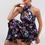 Thumbnail: Drop Halter - Velvet - Purple Dragonfly Si Tango Dress