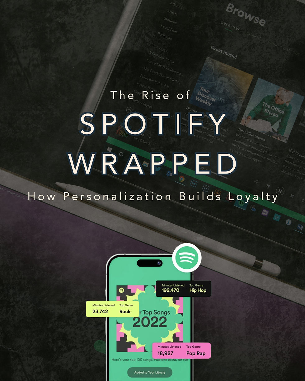 Case study: The Rise of Spotify Wrapped and How Personalization Builds Loyalty