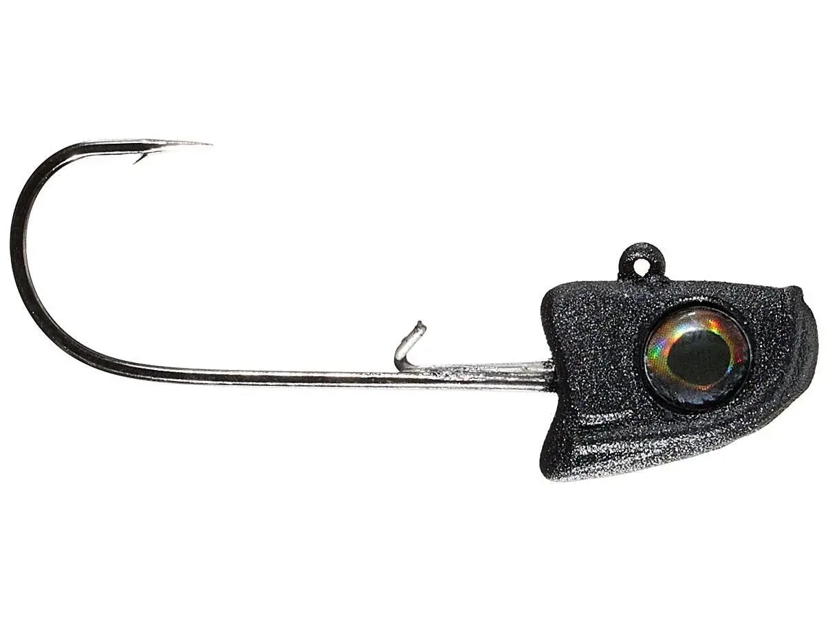 Great Lakes Finesse | 1/4 | Hanging Jig Head | Matte Black | 2pk