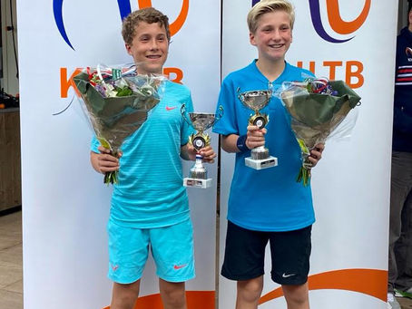 Nederlands kampioen dubbel t/m 12 jaar augustus 2021