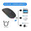 Miniatura: Mouse Sem Fio Recarregável LED RGB
