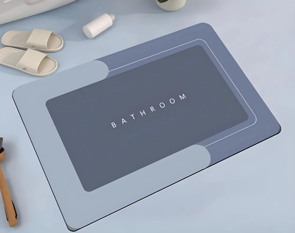 Tapete Retangular Multifuncional Antiderrapante e com Absorção Rápida