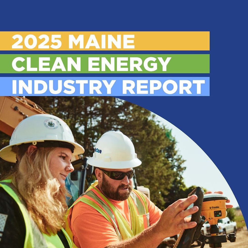 Maine’s Clean Energy Economy is the Fastest Growing in New England