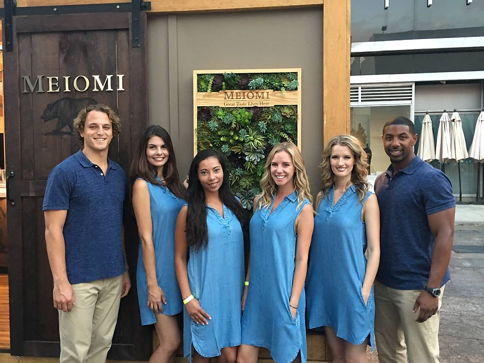 MEIOMI event staffing