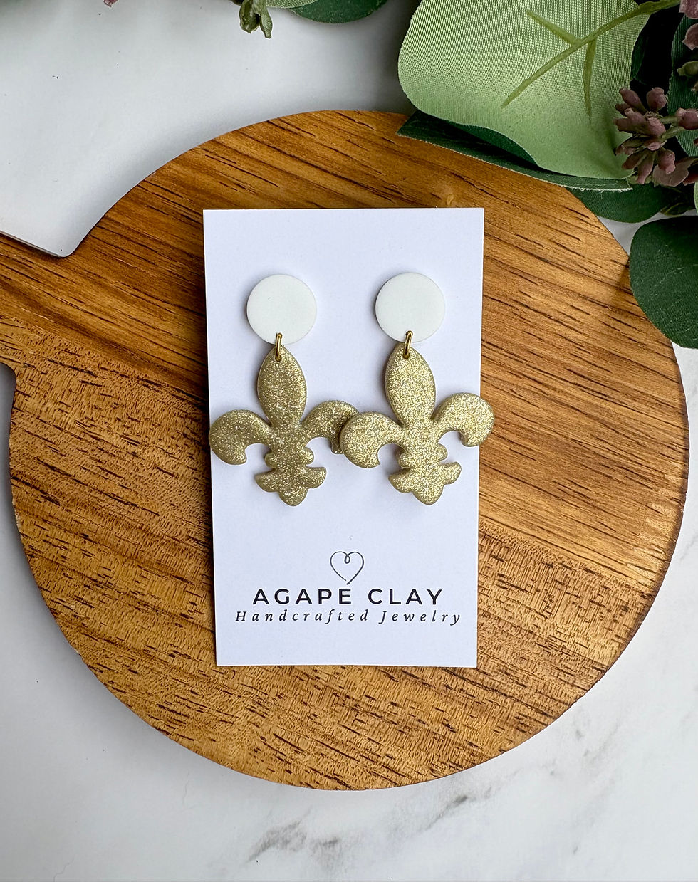 Fleur de Lis Dangles