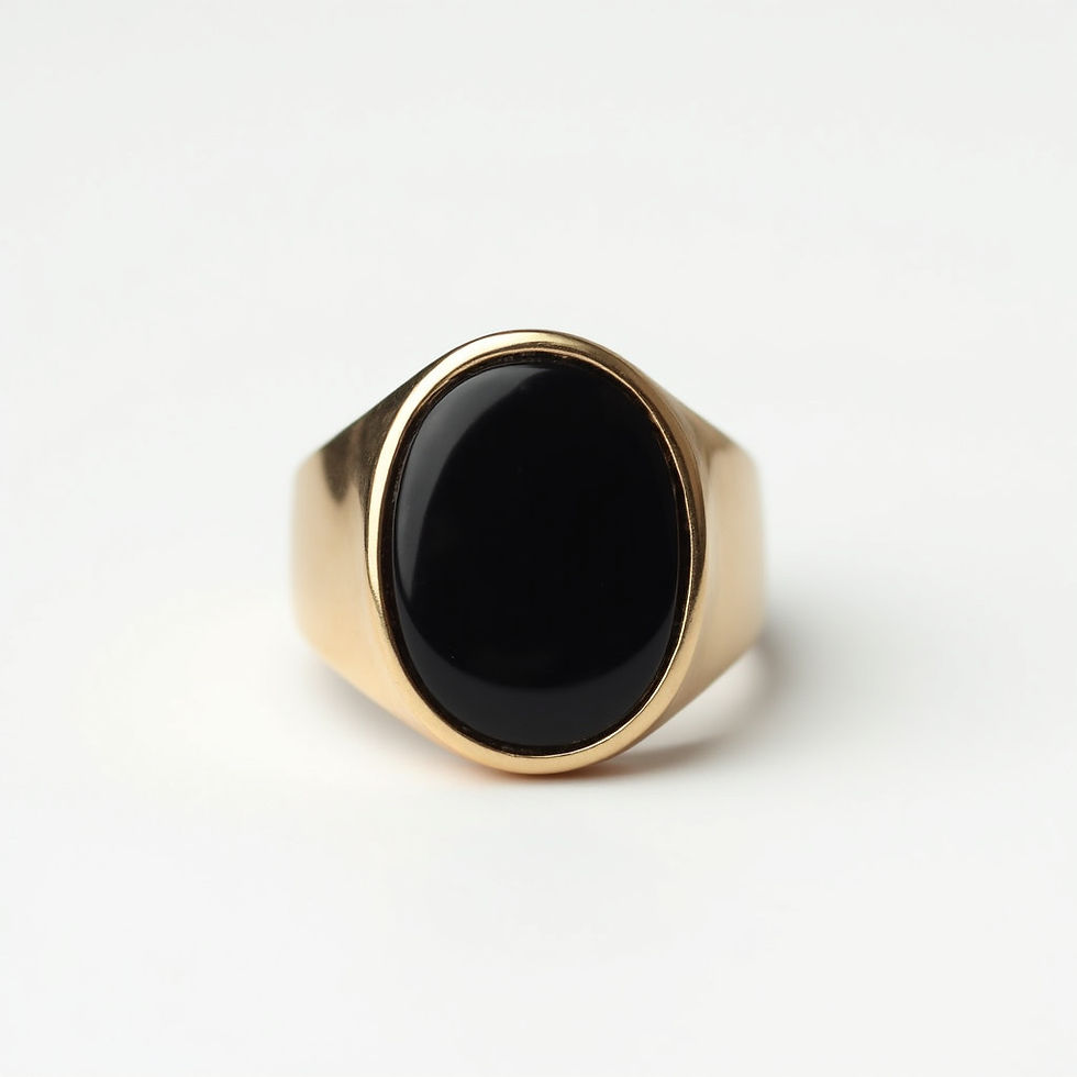 Oval Stone Signet
