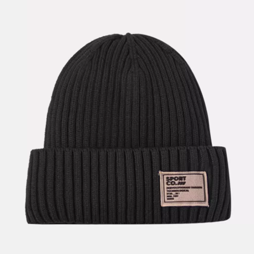 Thumbnail: Beanie with Woven Label