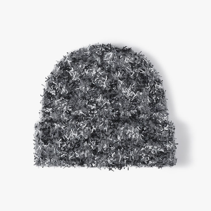 Thumbnail: 150g Wool Blend Knitted Beanie