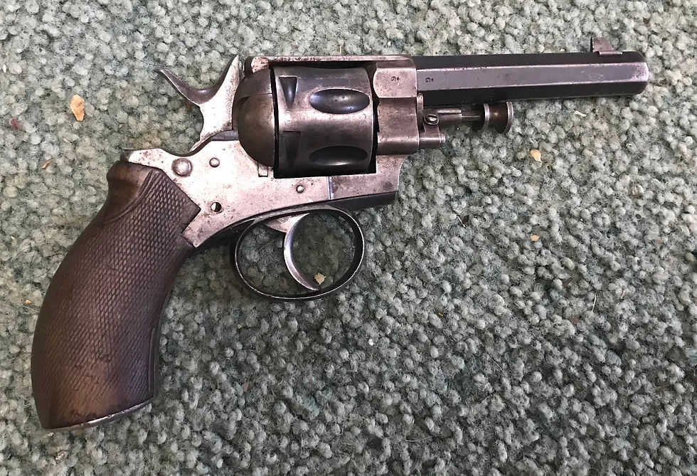 Belgian copy of a .380 revolver