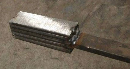 MIG welded stack
