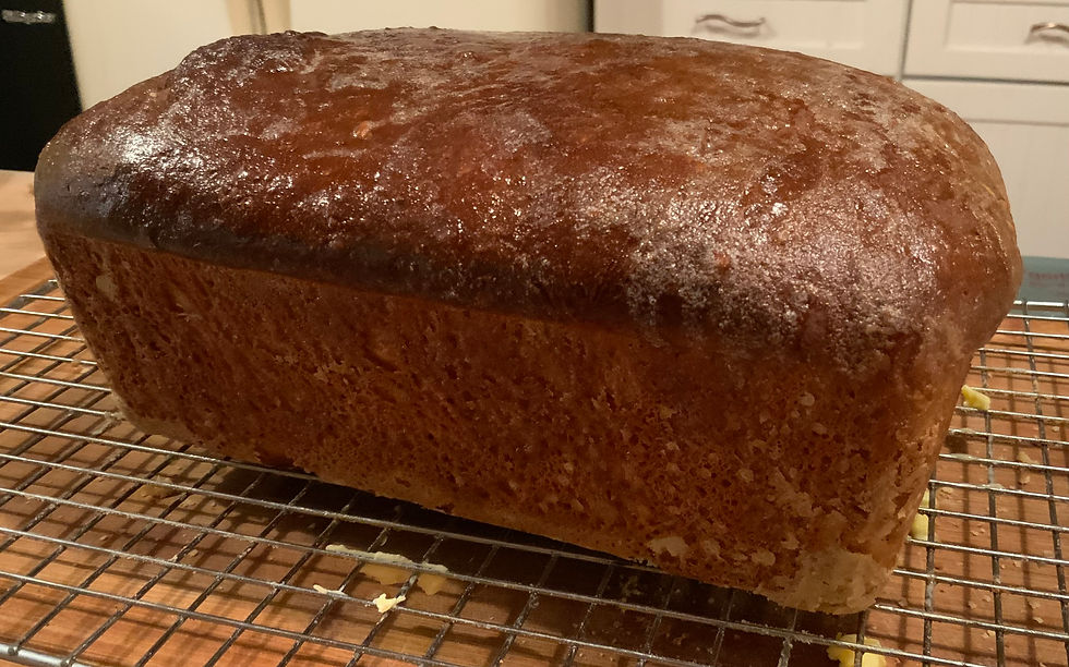 White bread loaf