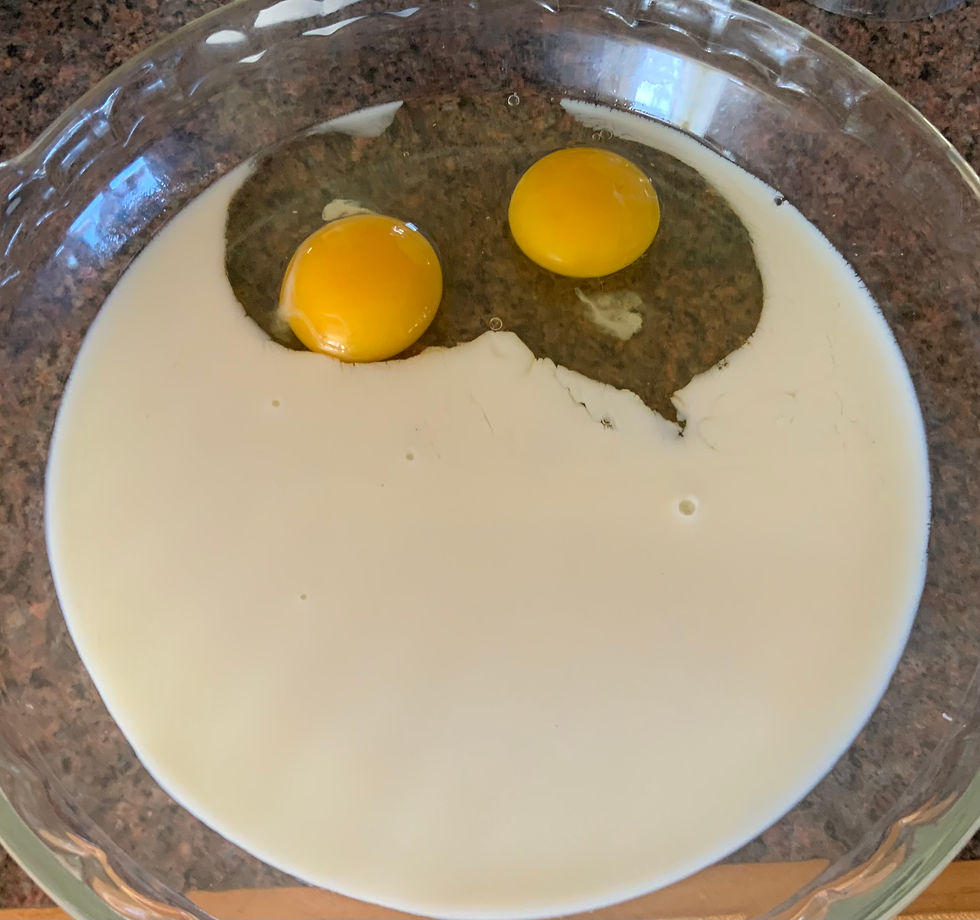Milk and egg base