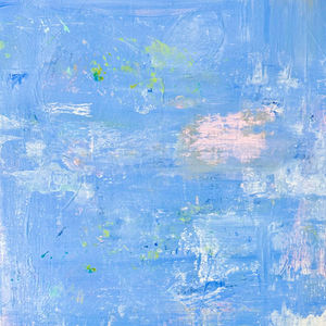 Abstract Mixed Media Artwork