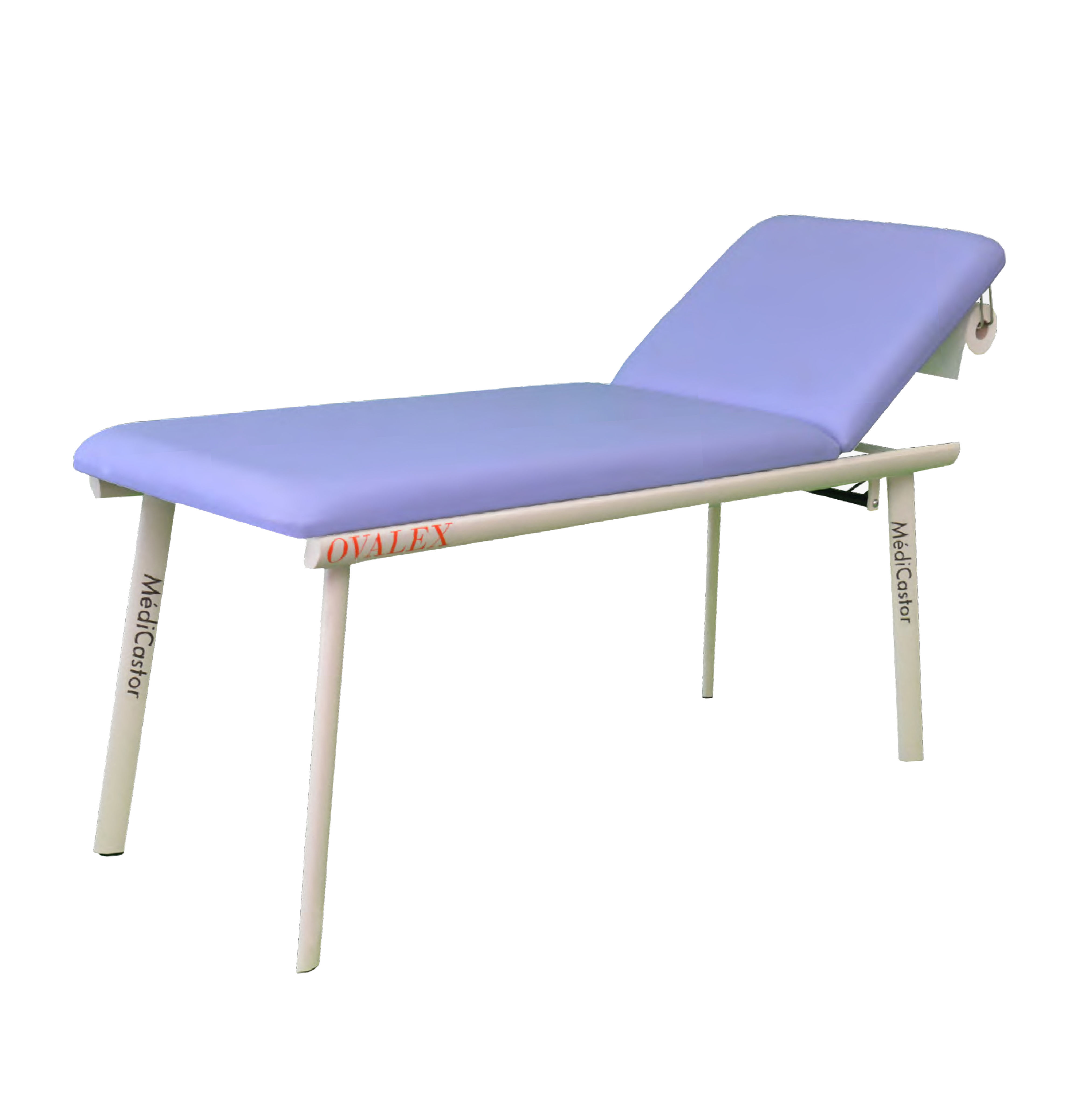 Le divan d'examen fixe est conçu pour assurer confort et stabilité lors des consultations médicales. Doté d'une structure rob