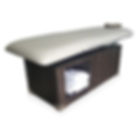Table de massage électrique multi-positions avec rangement, chauffe-serviettes et têtière réglable