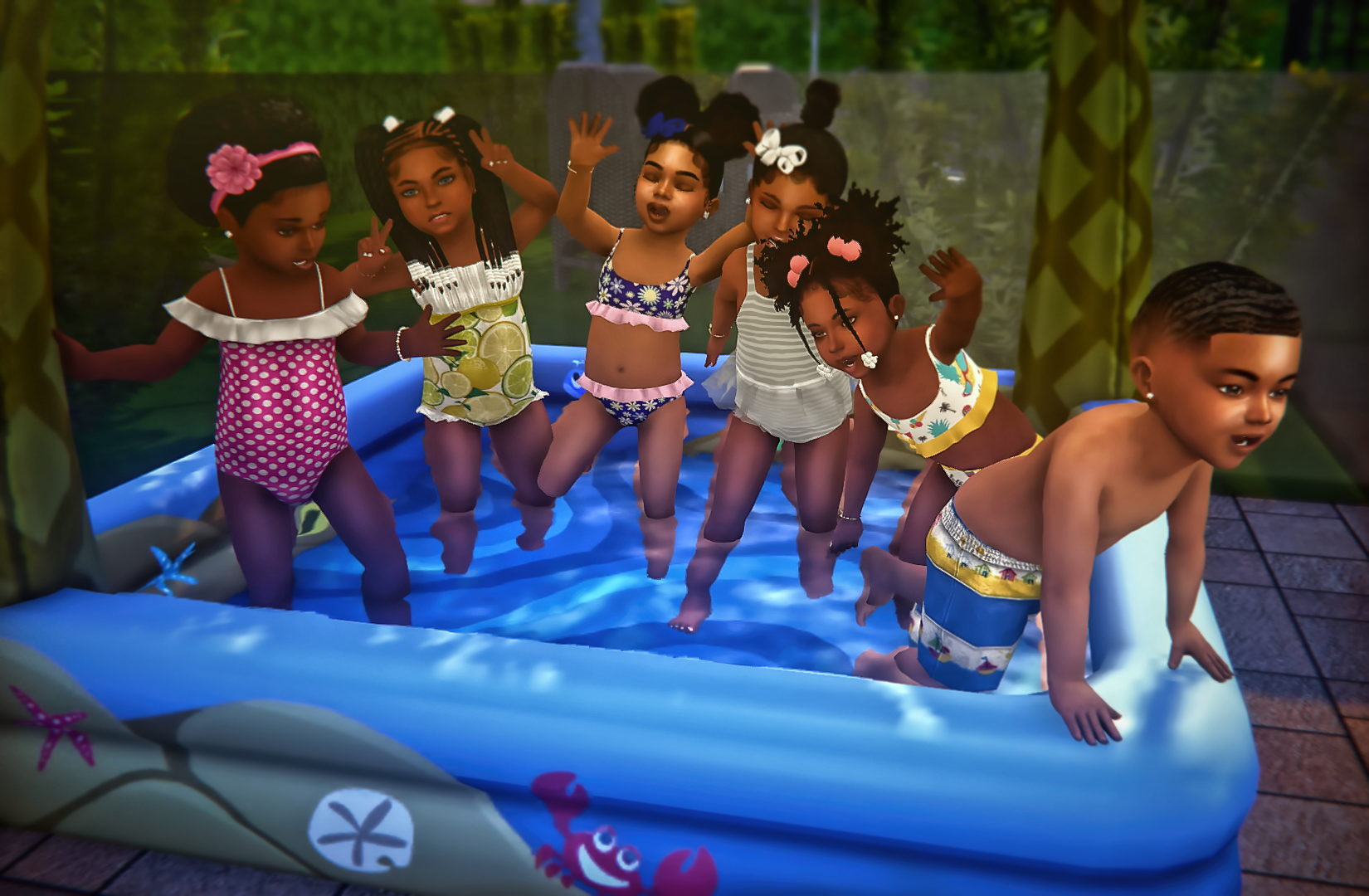 Kiddie Pool Posepack