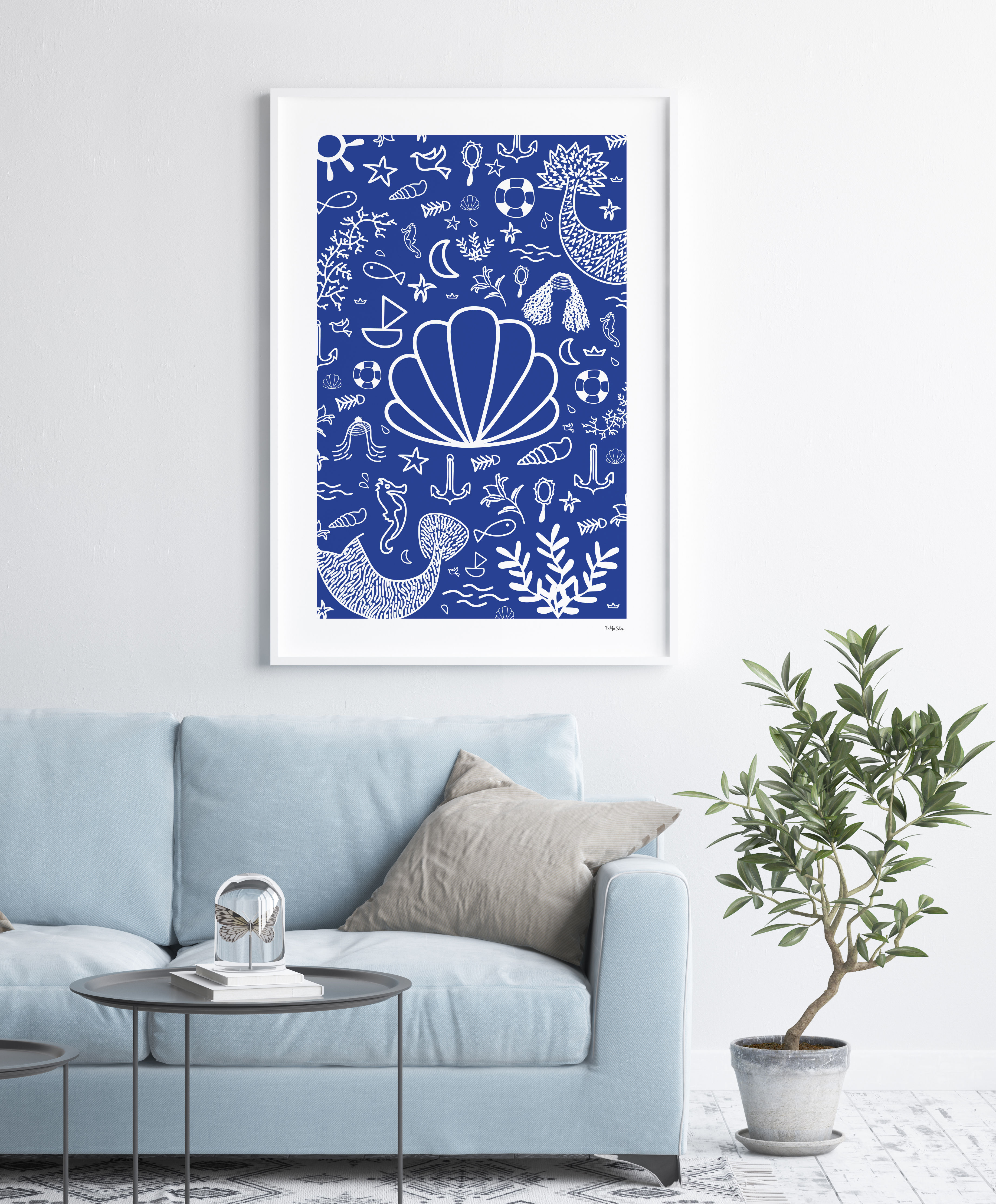 Concha e coisas do mar