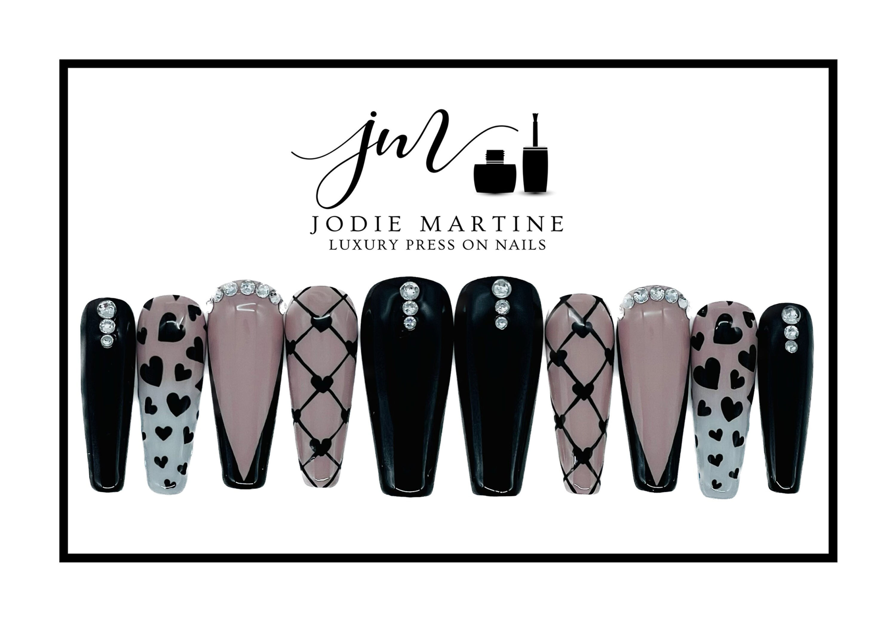 Valentine Hearts • Genuine Swarovski Crystals