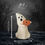 Thumbnail: Large Ghost holding Pumpkin Candle