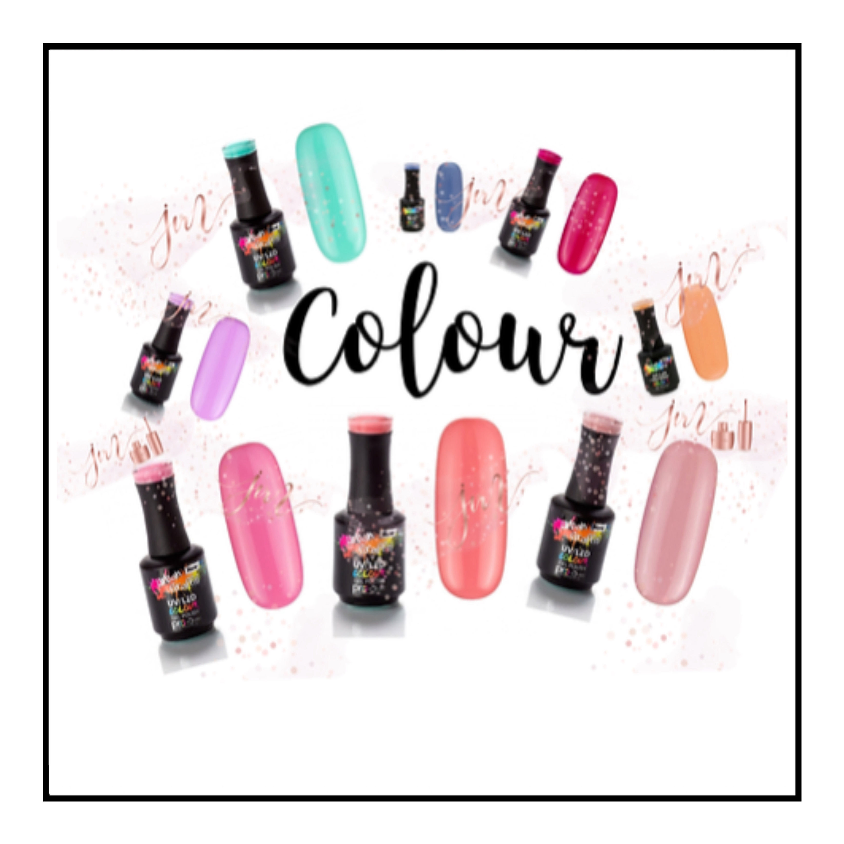 Choose your Colour • Set of 10 or 20 • Luxury Hand Painted Press On Nail