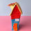 Thumbnail: Whimsical Flower House Vase by Renee