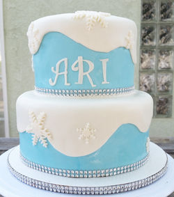 Frozen bing cake