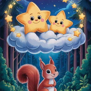 Funkel und Schein die zwei Glückssterne leuchten am Himmel