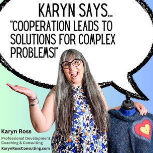 Cooperation, not competition, is the way to solve complex problems!