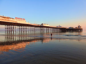 Low Tide Pier, Brighton