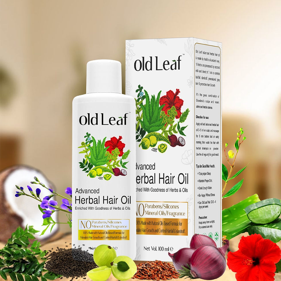 Natural Hair Oil for Healthy Scalp