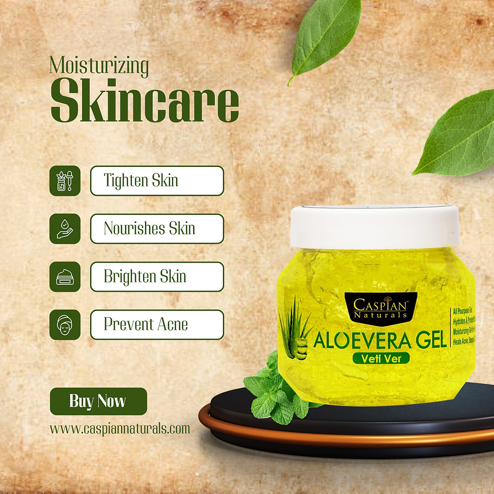 Vetiver Aloe Vera Gel for Hair