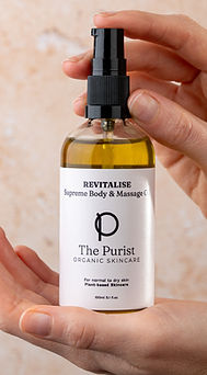 Organic body and massage oil
